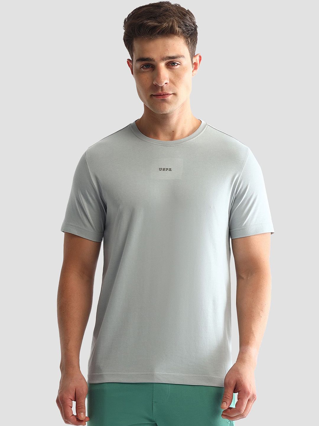 U.S. Polo Assn. Men Comfort Fit Round Neck Lounge T-Shirt