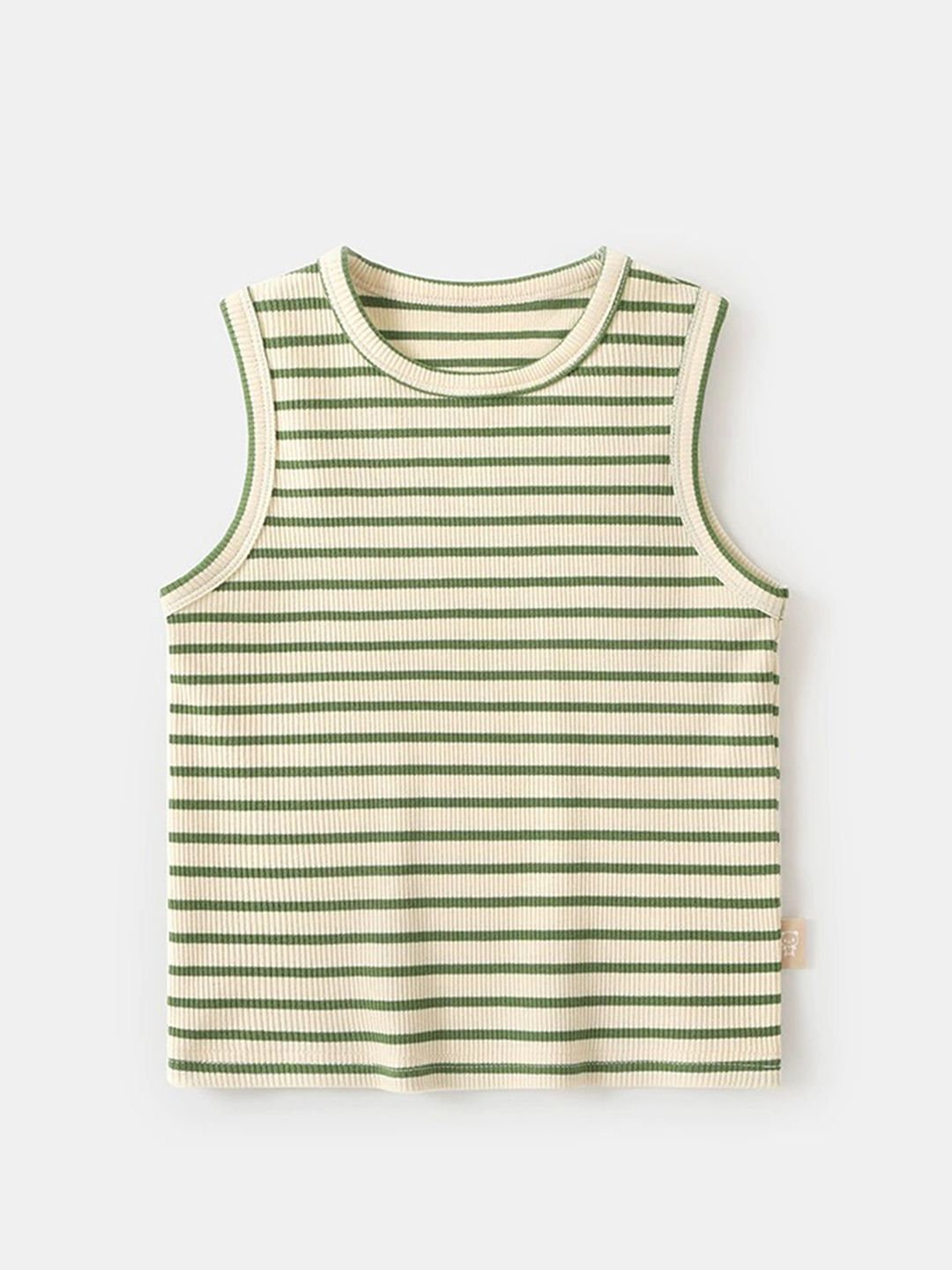LULU & SKY Striped Cotton Top