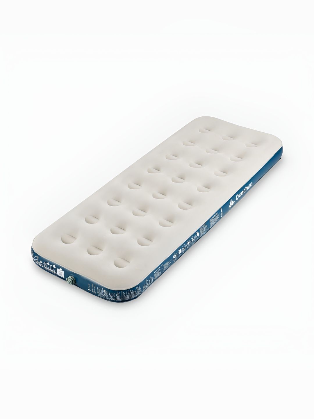 Decathlon Decathlon Quechua - Unisex White Air Basic Inflatable Compatibility Camping Mattress