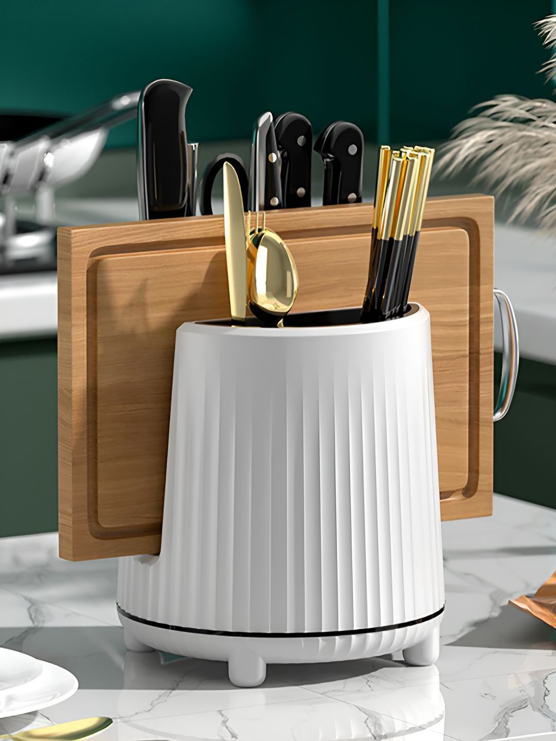 HOUSE OF QUIRK White Regular Multi-Utility Organisers