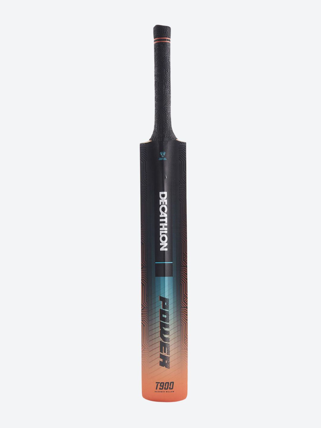 Decathlon Decathlon Adults Turquoise and Orange T900 Power Vibration Dampening Cricket Bat