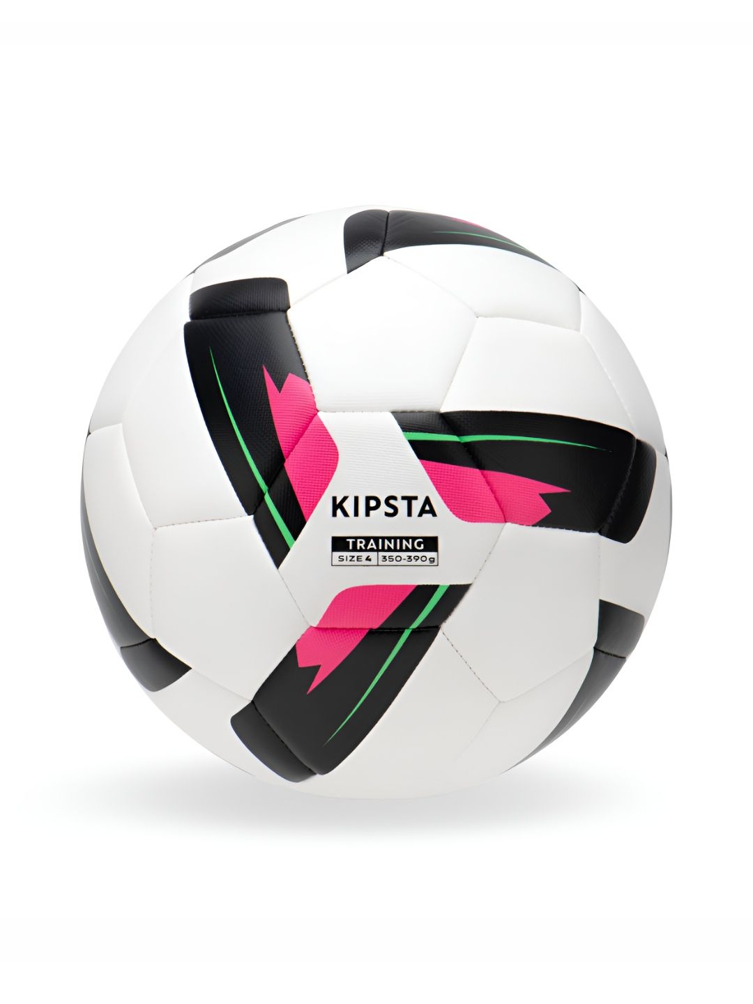 Decathlon Kipsta - Adults White Lasting Air Retention Football Training Ball Size 4