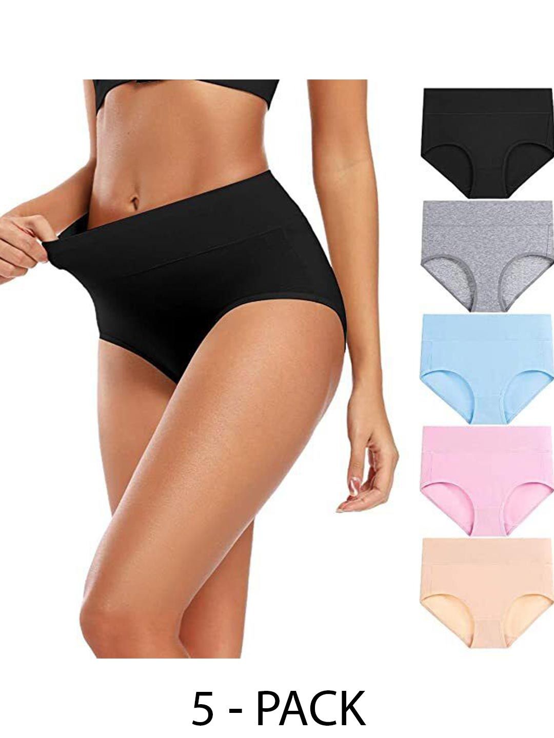 Diving Deep Women Pack of  5 Hipster Briefs