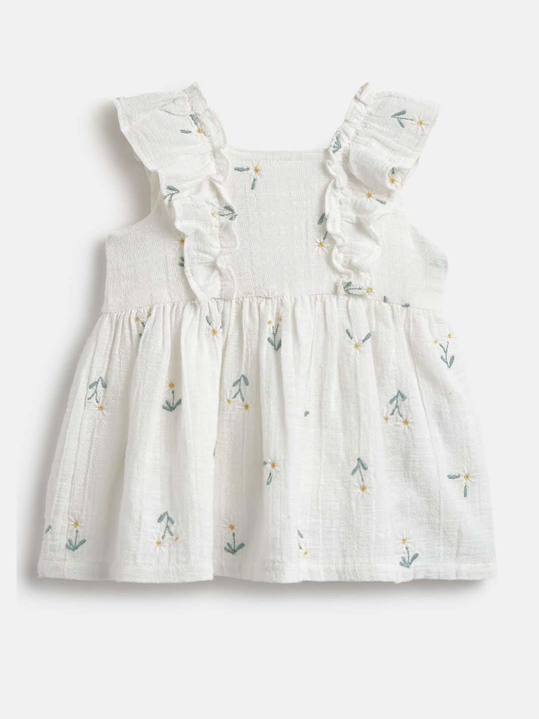 Chicco Floral Print A-Line Dress