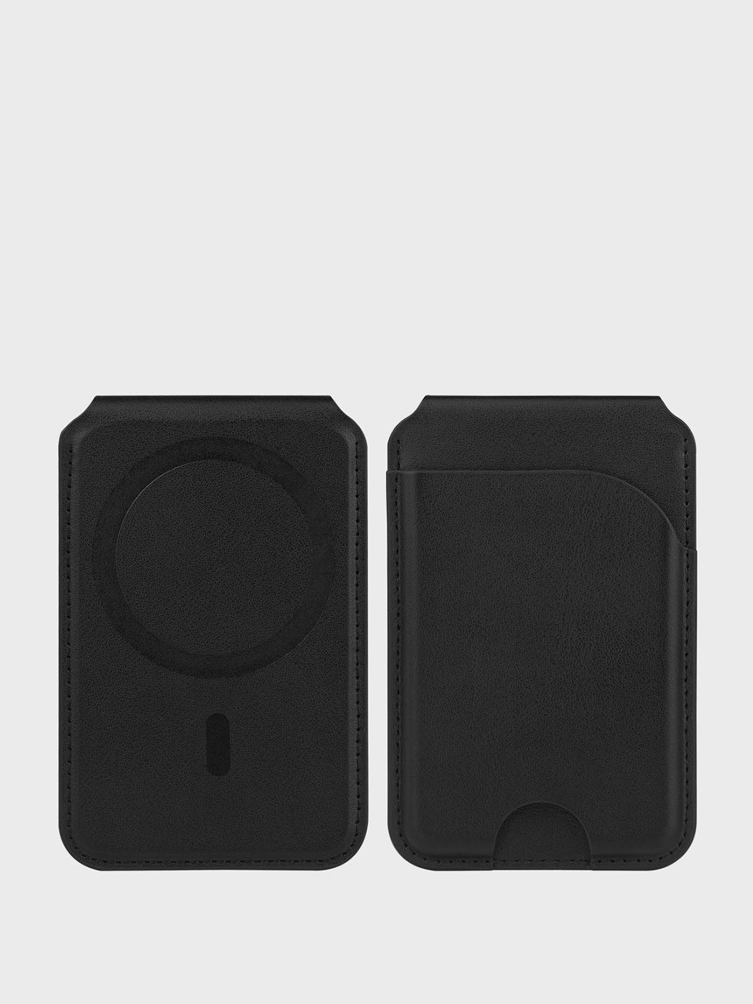 The Wallet Store Men MagSnap Secure Leather Cardholder