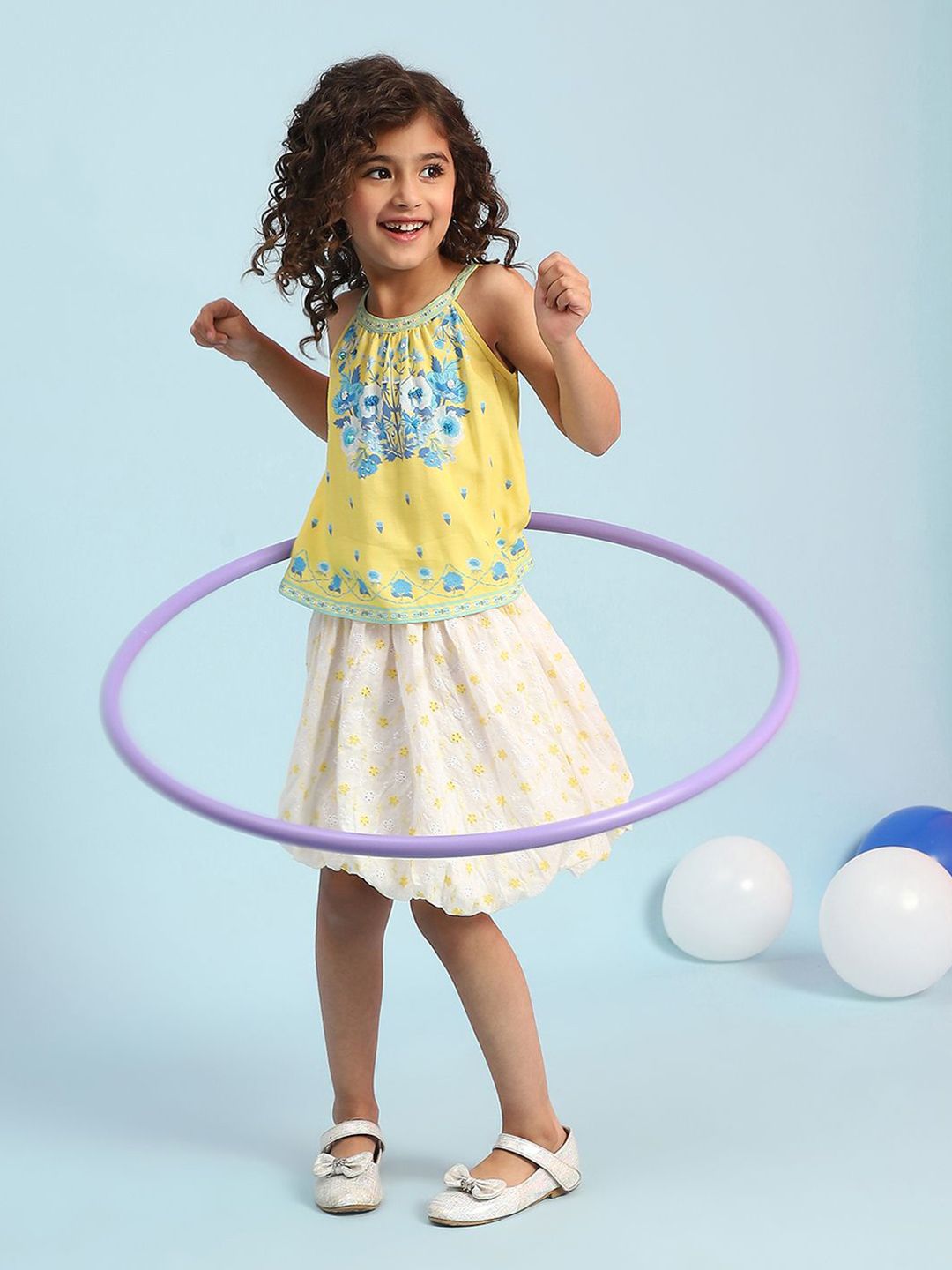 Biba Floral Print Top