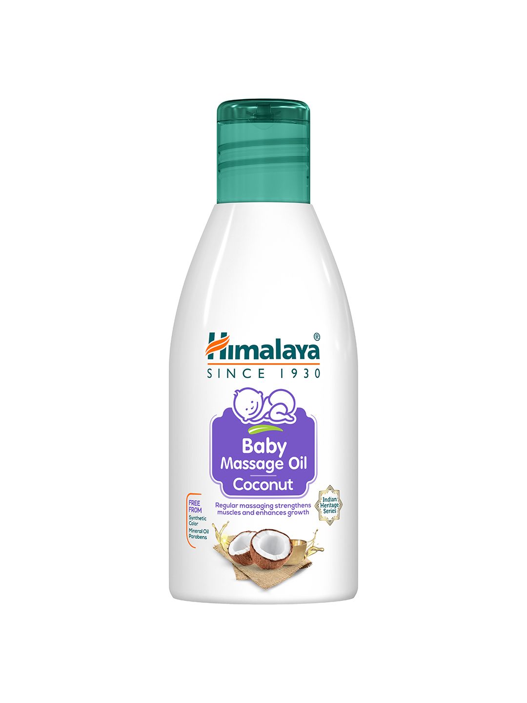 Himalaya Baby Baby Coconut Massage Oil For Muscle Strength - 100ml