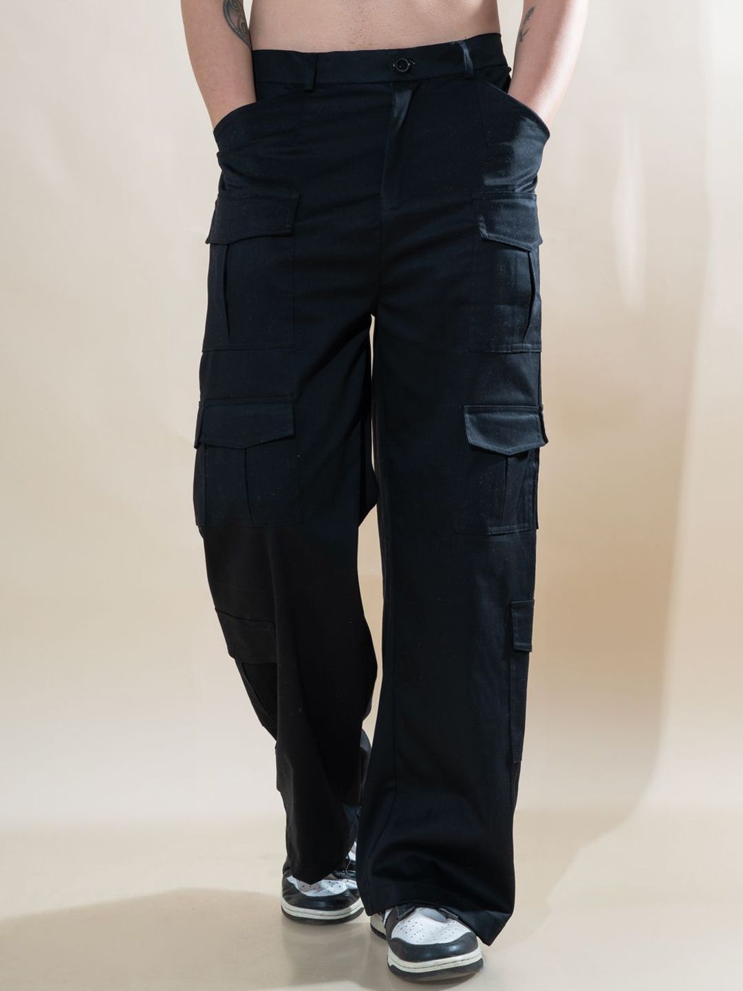 HERE&NOW Men Mid-Rise Trousers