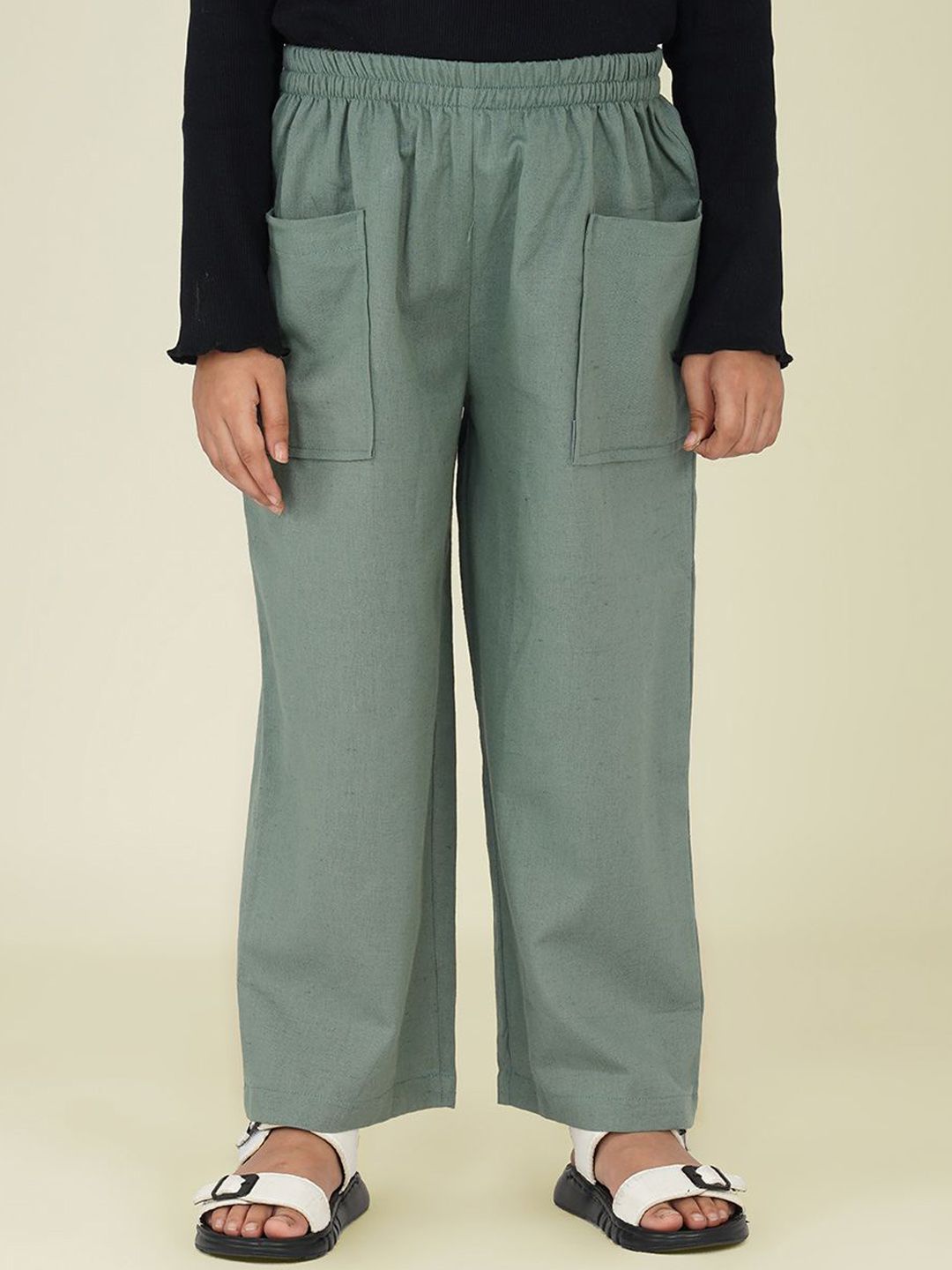 SPARSA Kids Relaxed Loose Fit Trousers