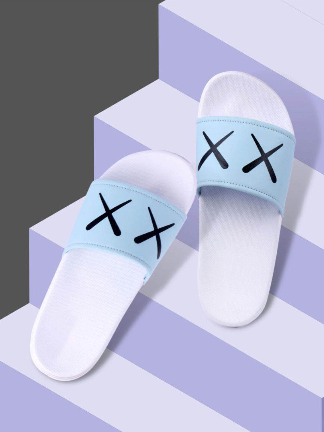 PERY PAO Men Printed Sliders