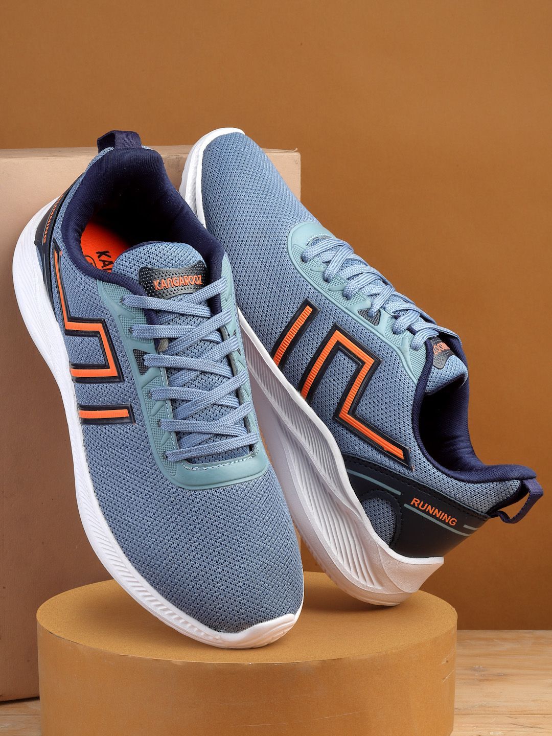 KANGAROOZ Men Mesh Running Non-Marking Casual Shoes