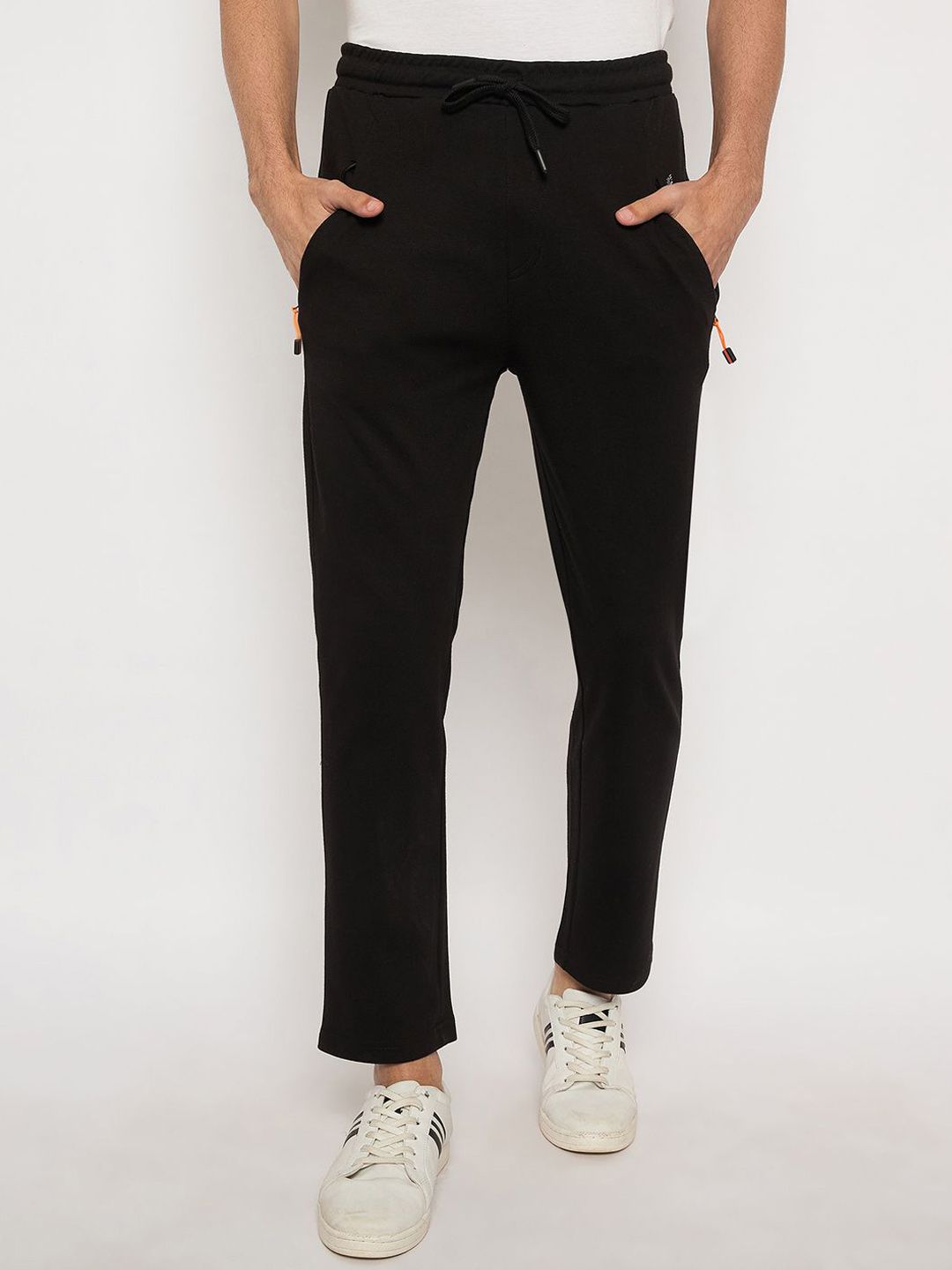 Duke Men Cotton Relaxed Fit Track Pants