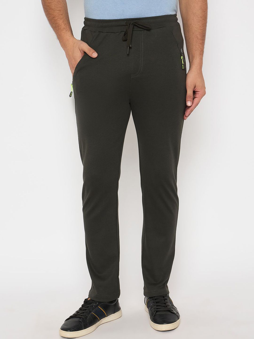 Duke Men Cotton Relaxed Fit Track Pants