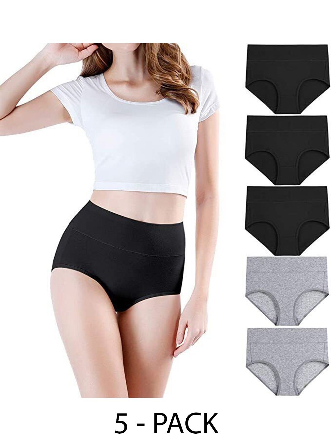 Diving Deep Pack of  5 Hipster Briefs