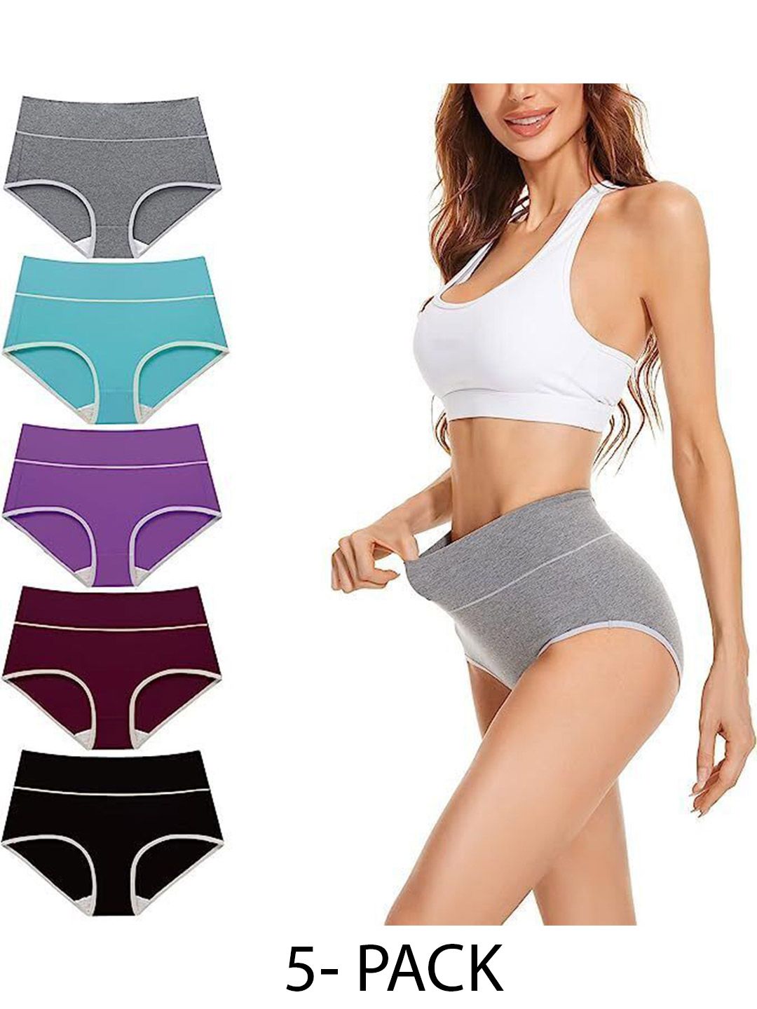 Diving Deep Pack of  5 Hipster Briefs