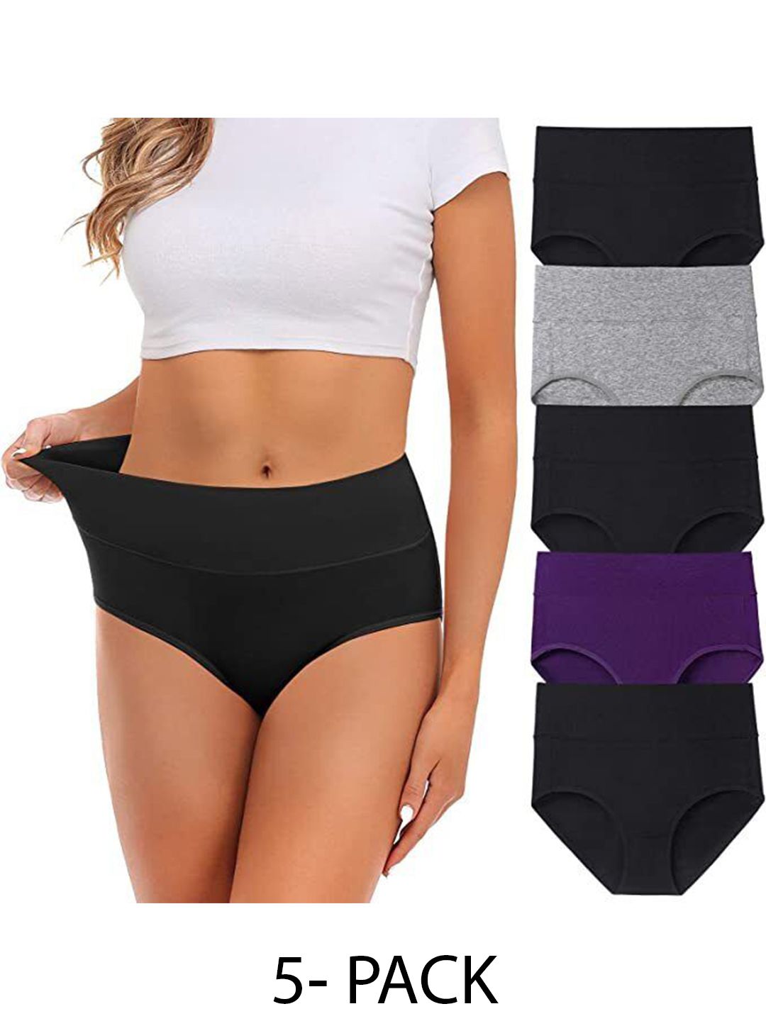 Diving Deep Pack of  5 Hipster Briefs