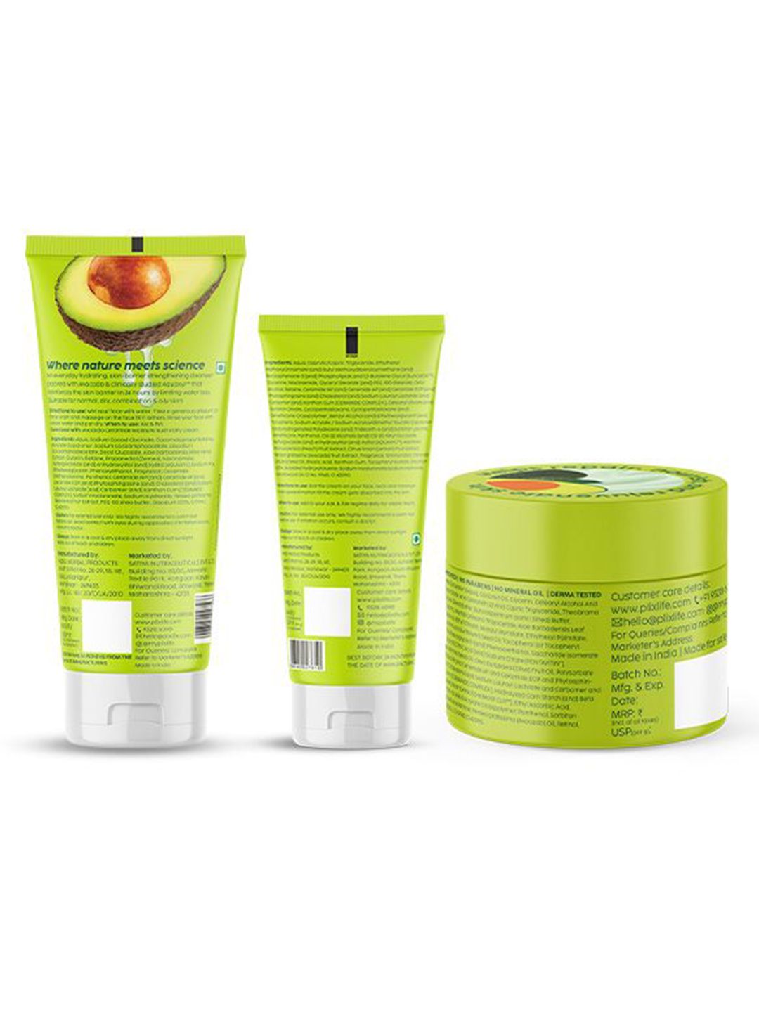 Buy PLIX THE PLANT FIX Set of 3 Avocado Ceramide Moisture Rush
