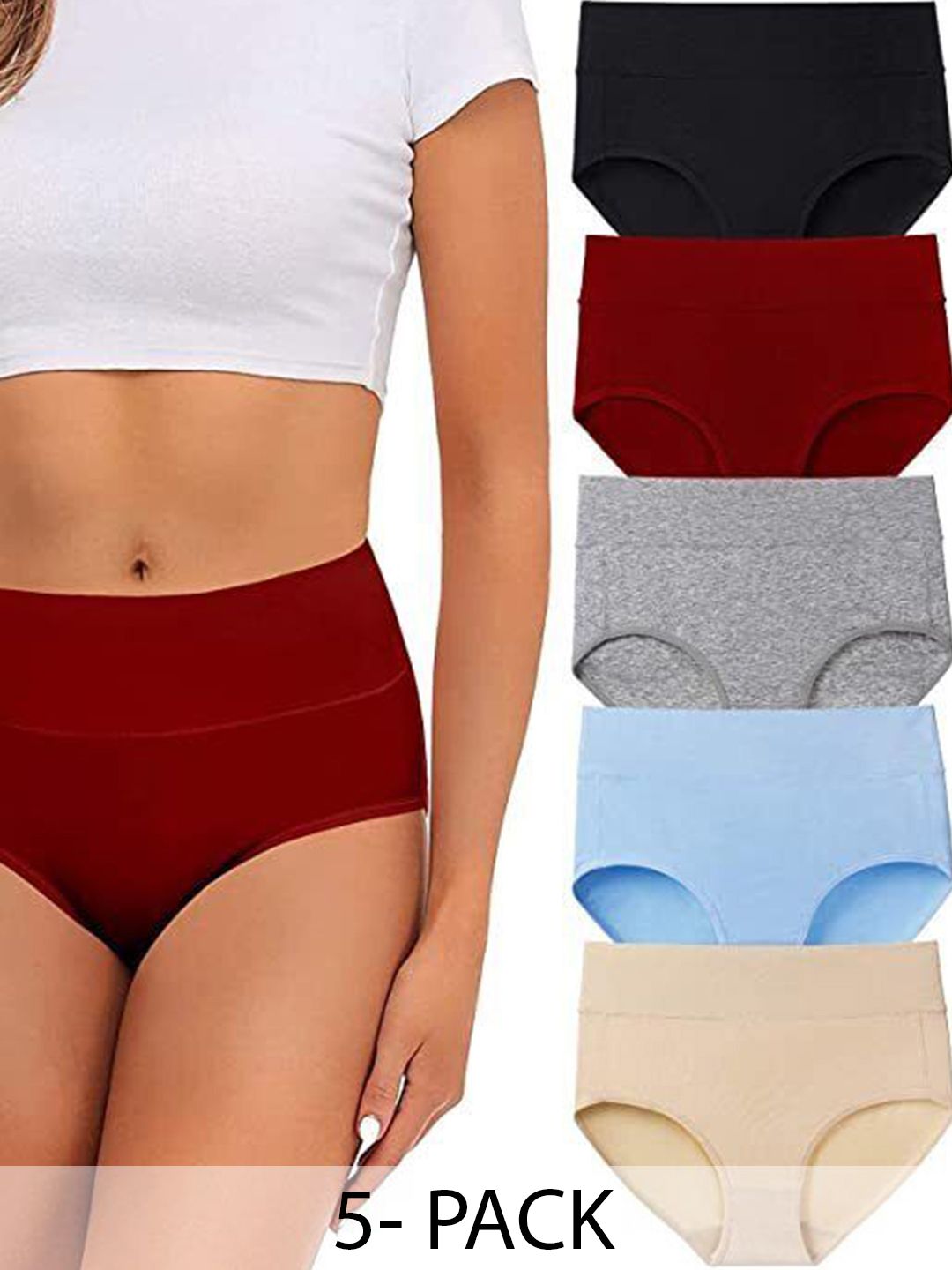 Diving Deep Pack of 5 Hipster Briefs