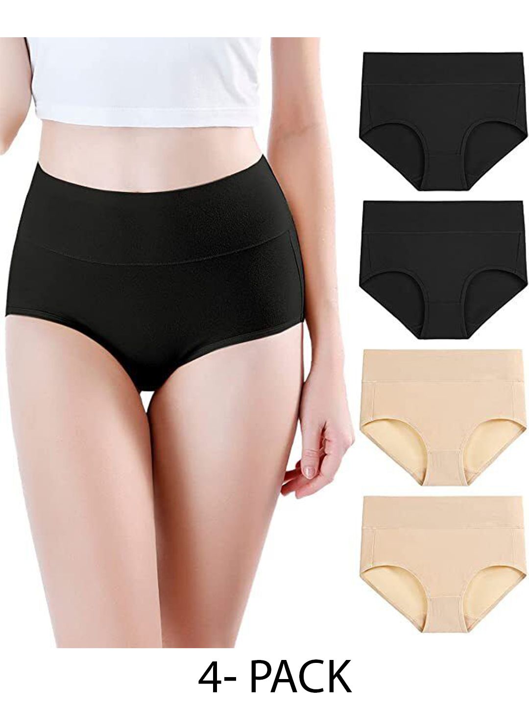 Diving Deep Pack of  4 Hipster Briefs