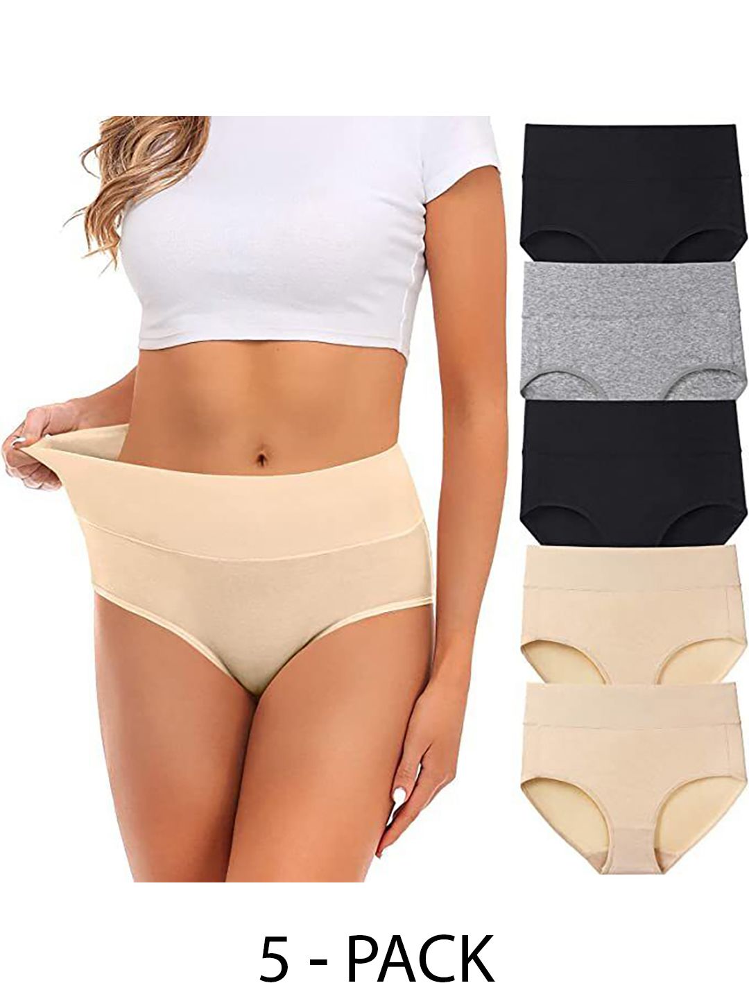 Diving Deep Pack of  5 Hipster Briefs