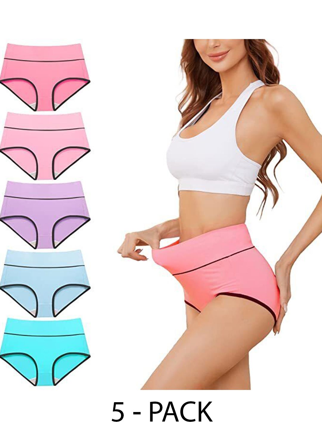 Diving Deep Pack of  5 Hipster Briefs