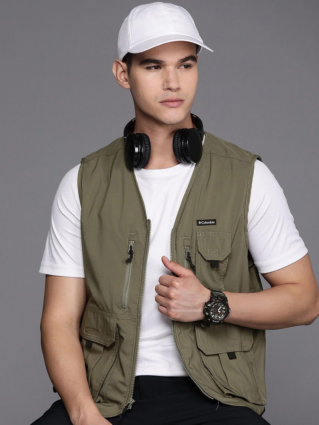 Columbia Men Silver Ridge Utility Vest