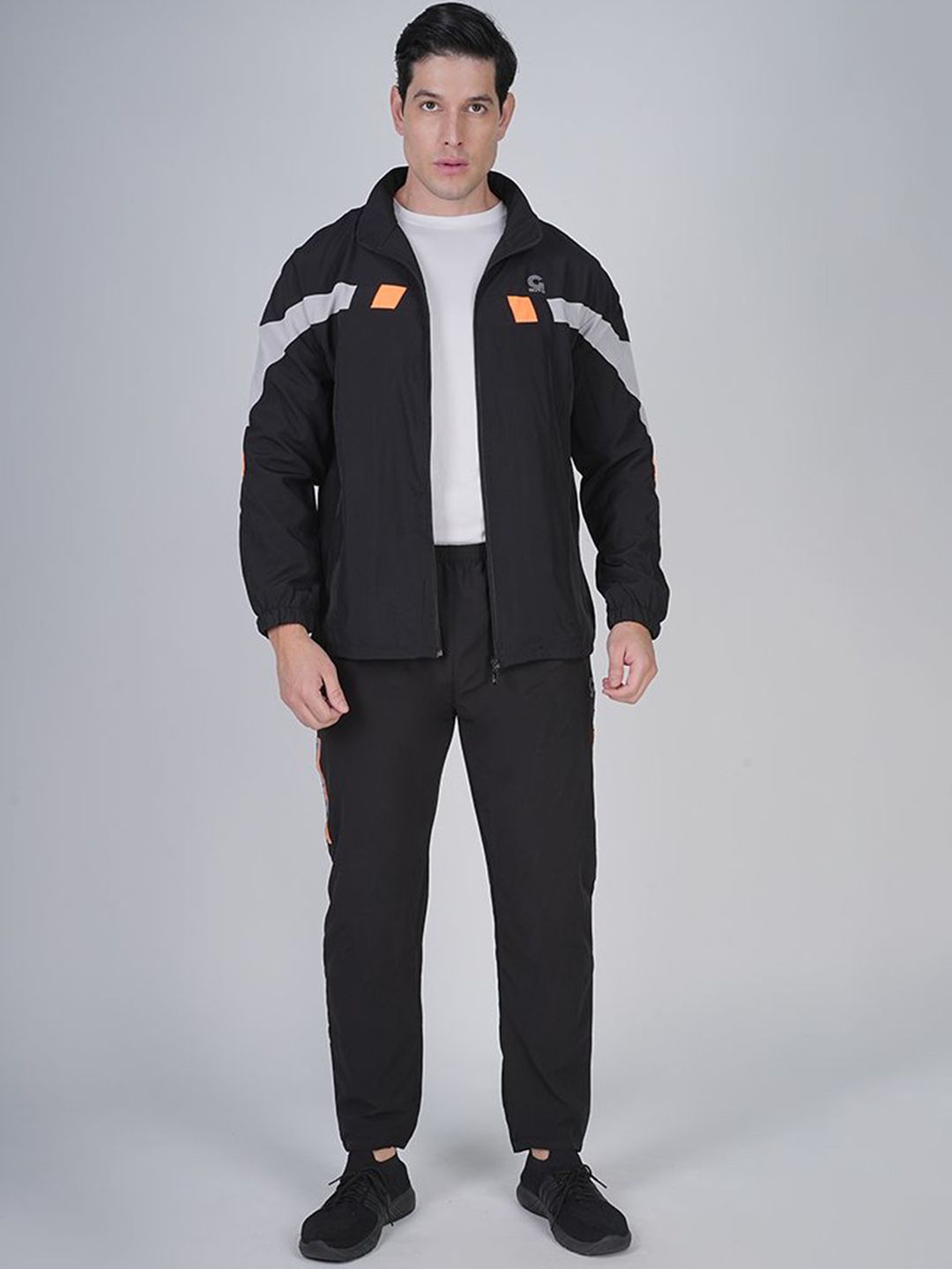GOTO Men Mock Collar Tracksuit