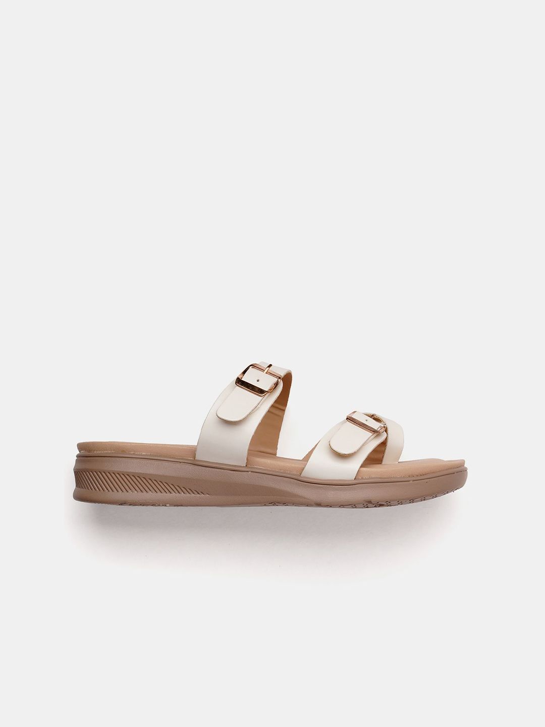 Buy R&B Women Open Toe Flats with Buckle - Flats for Women