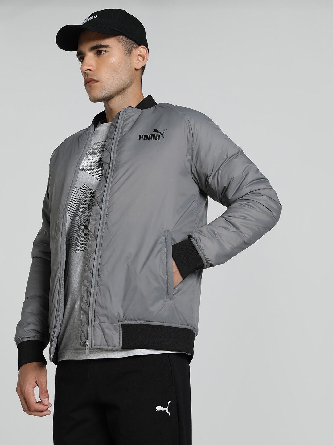 Puma Men Slim Fit Bomber Jacket