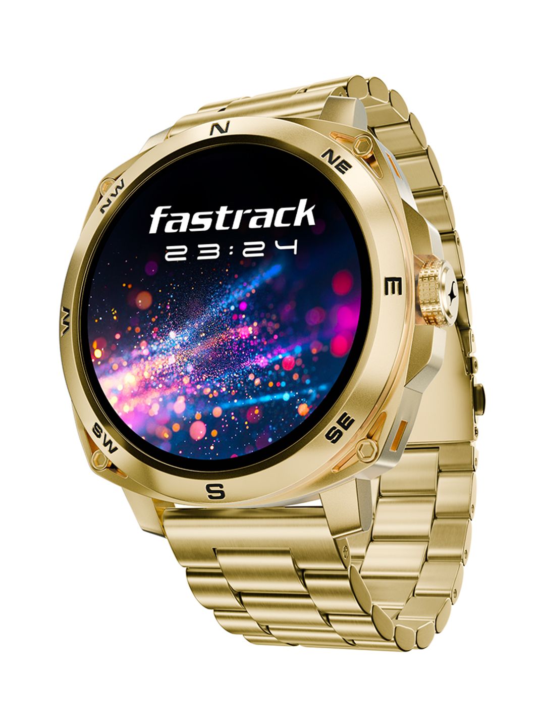Fastrack Radiant FX3 BT Calling 1.43 AMOLED Working Crown BT Calling IP67 Smart Watch