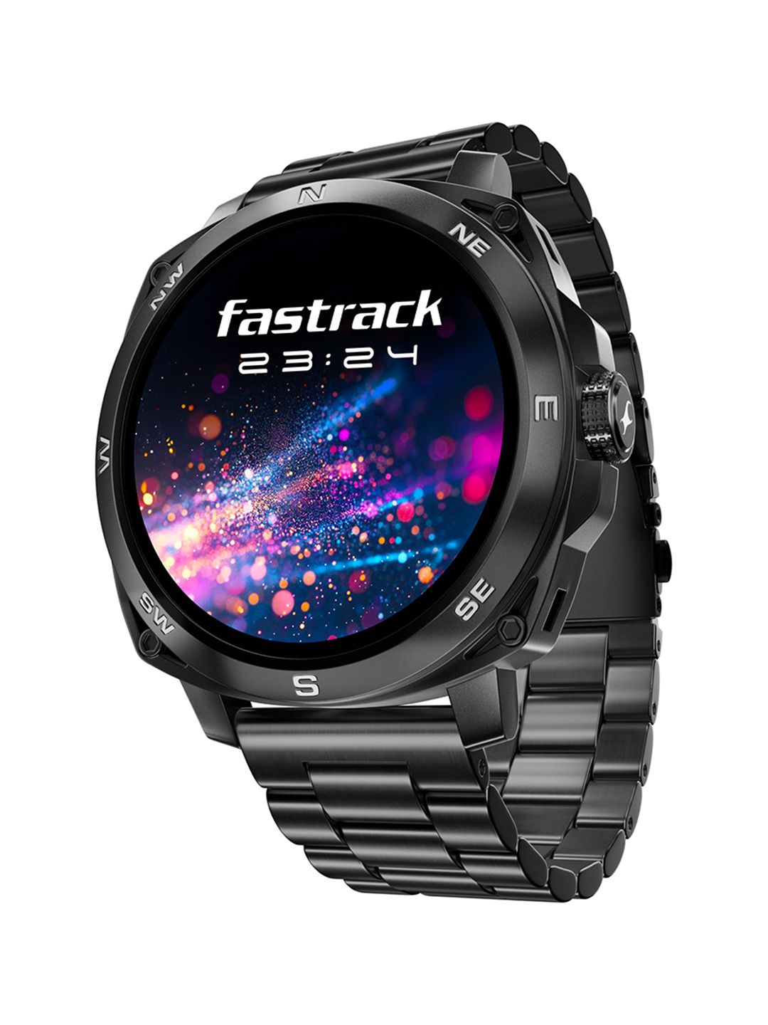 Fastrack Radiant FX3 BT Calling 1.43 AMOLED Working Crown BT Calling IP67Smart Watch