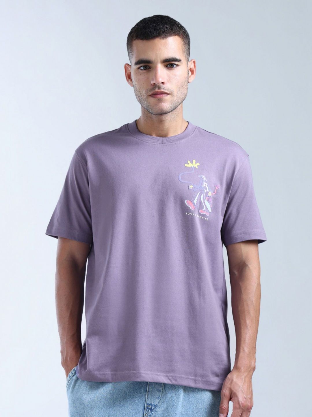 Flying Machine Flying Machine Men Printed T-shirt