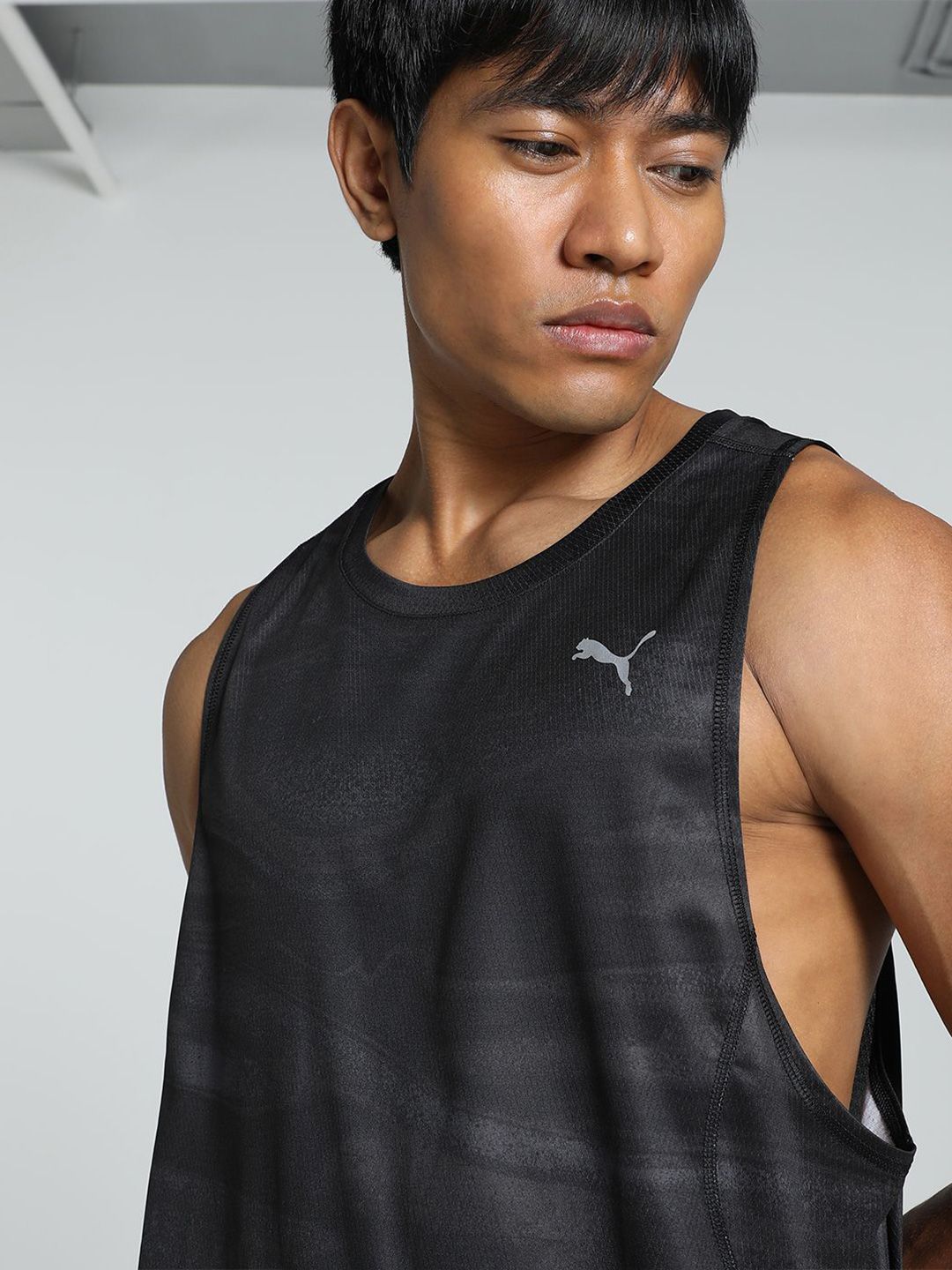 Buy Puma Men Velocity dryCELL Brand Logo Printed Sleeveless