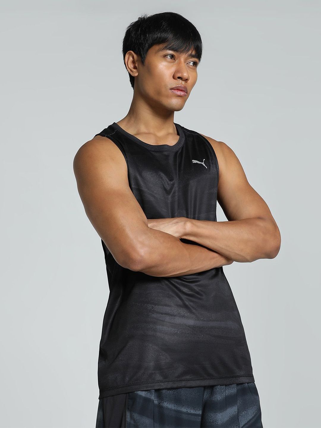 Buy Puma Men Velocity dryCELL Brand Logo Printed Sleeveless