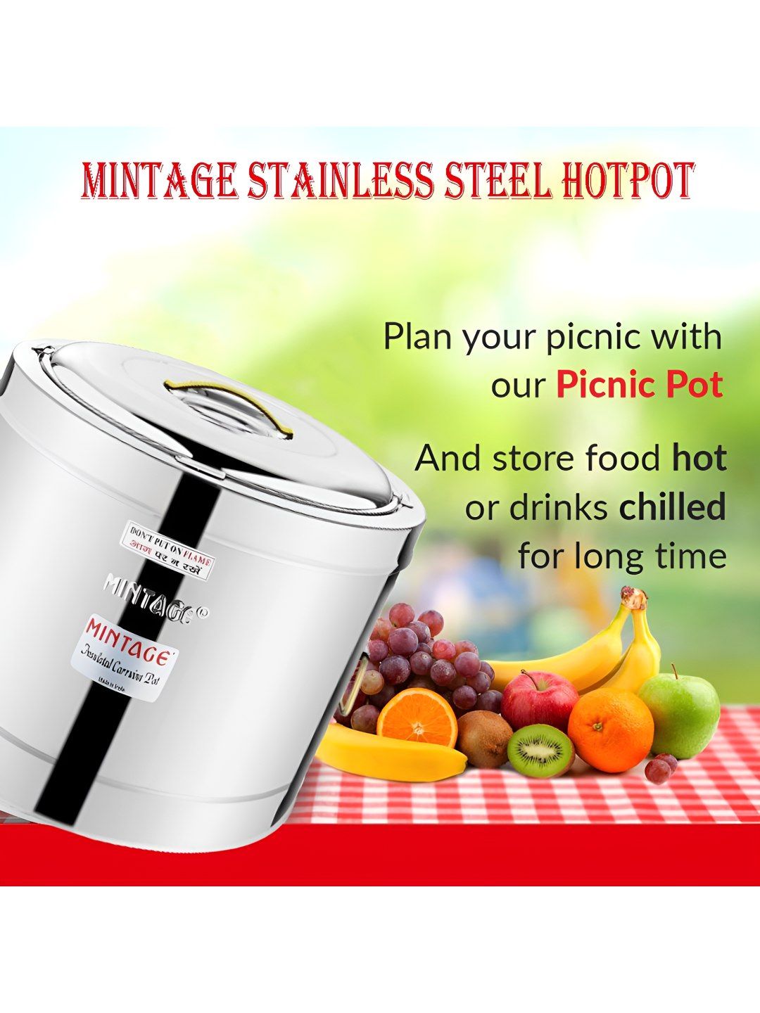 Buy Mintage Silver Stainless Steel Dishwasher Safe Magnetic