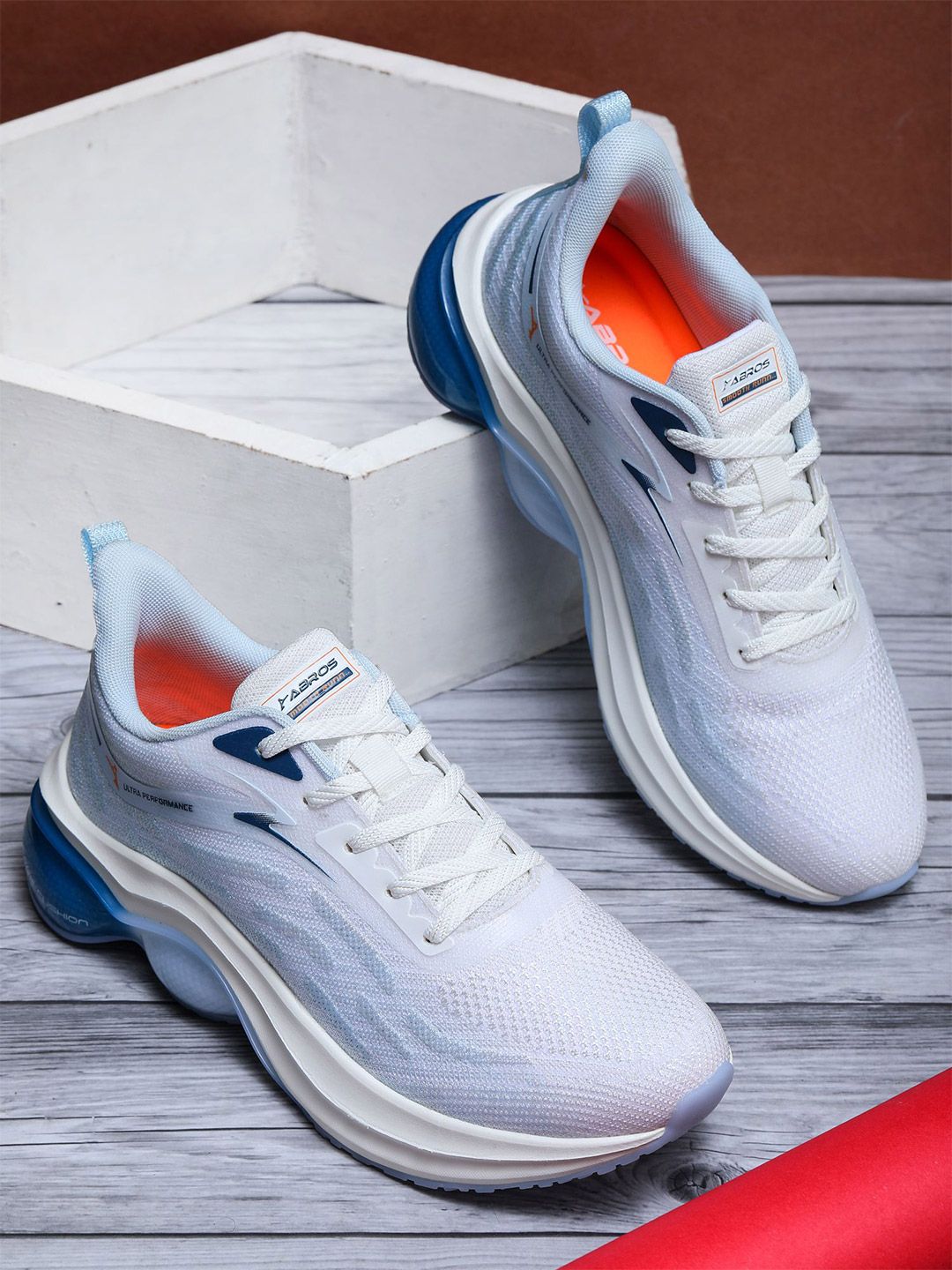 ABROS Men Mesh Running Sports Shoes