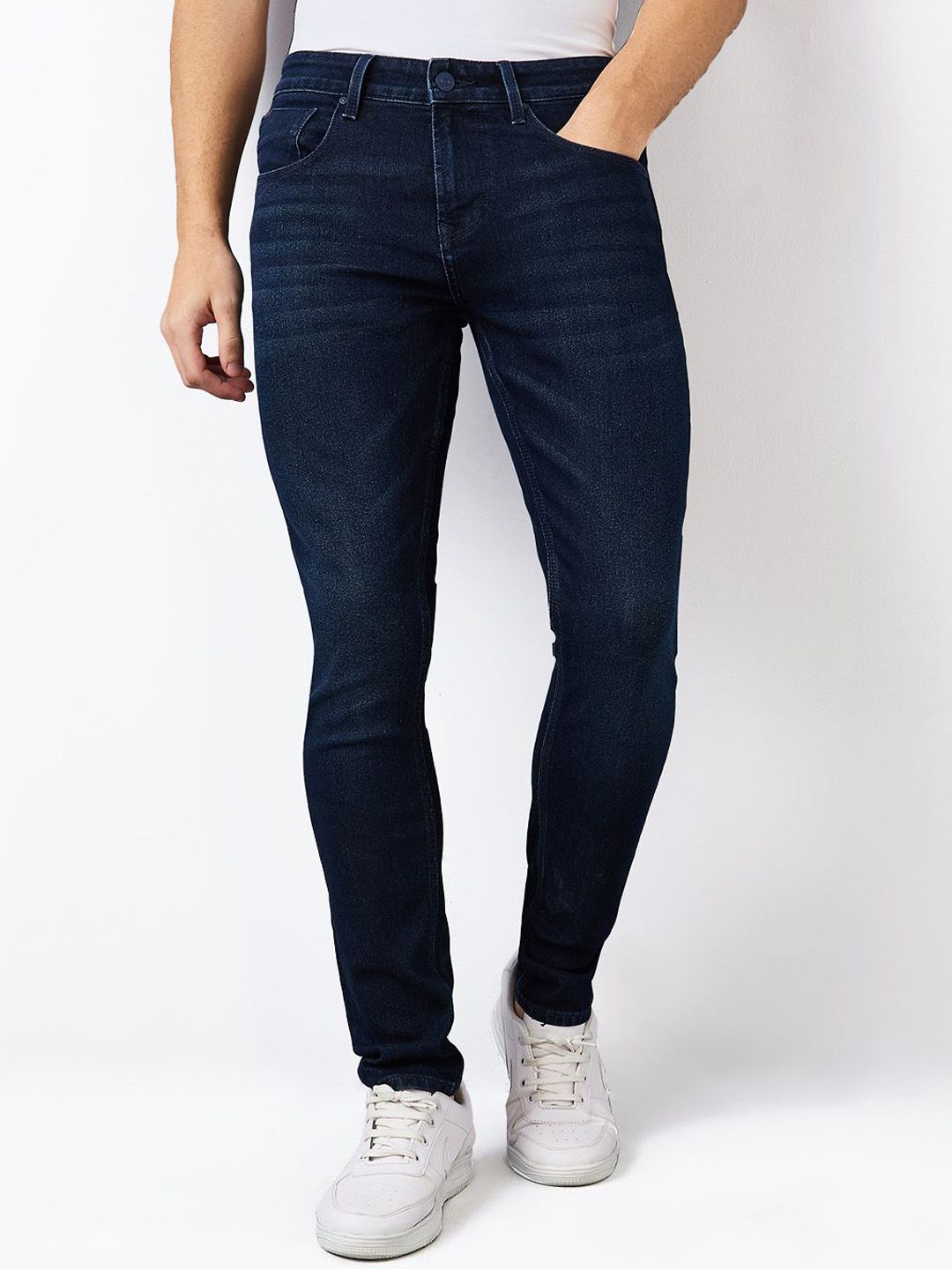SPYKAR SPYKAR Men Slim Fit Low Rise Cotton Jeans