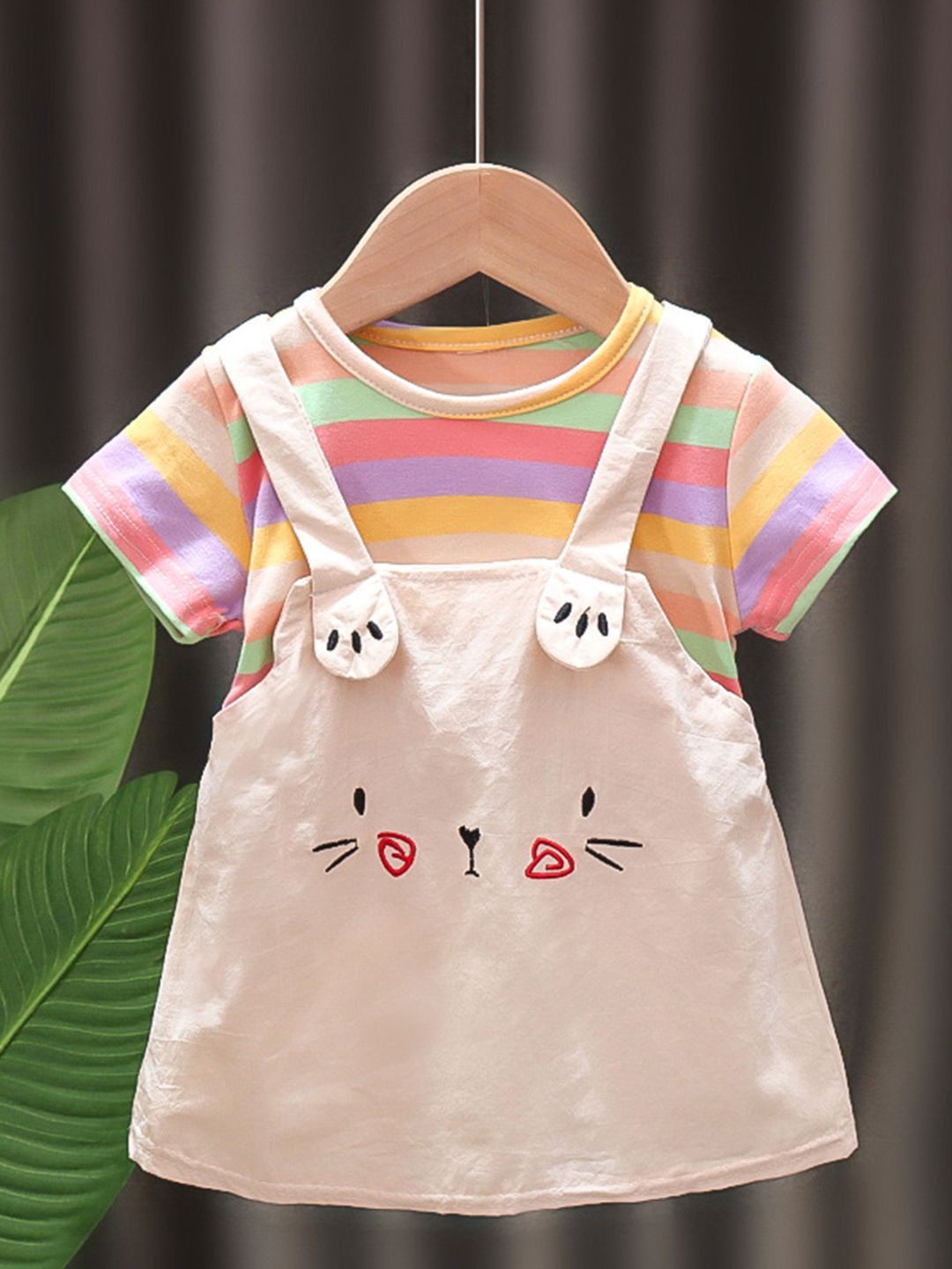 white christmas dresses Ebony Black Linen Cotton Pinafore Set