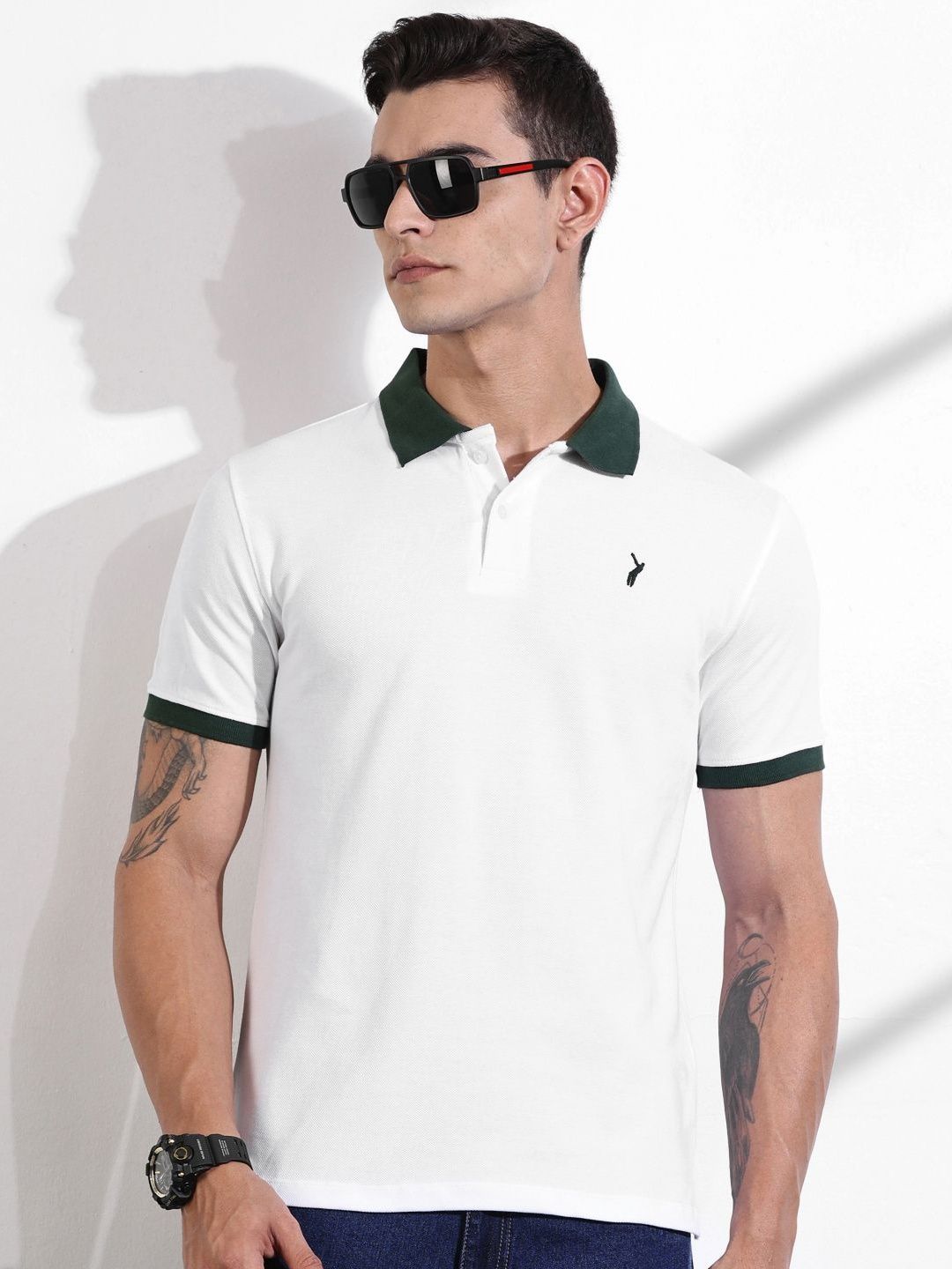 Thomas Scott Men Polo Collar T-shirt
