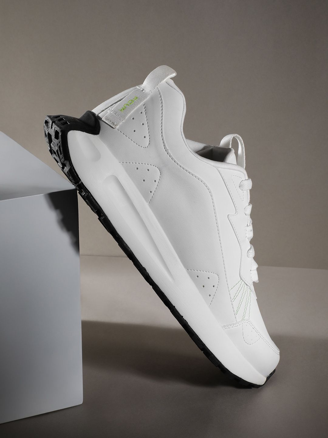 FCUK Men Mid-Top Everyday Sneakers