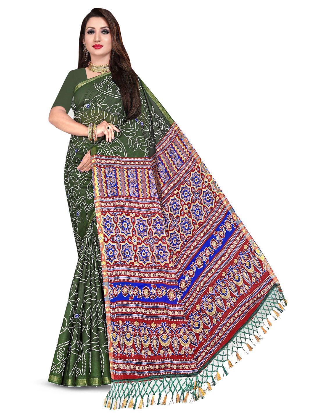 VEERJI SAREES VEERJI SAREES kalamkari printed Women Sarees