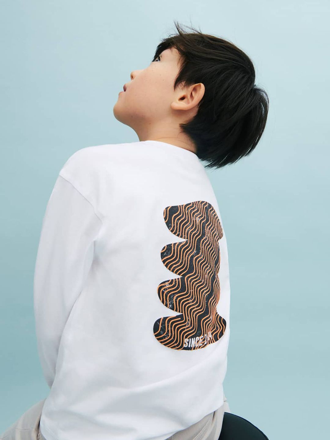 Mango Kids Boys Printed Pure Cotton T-shirt