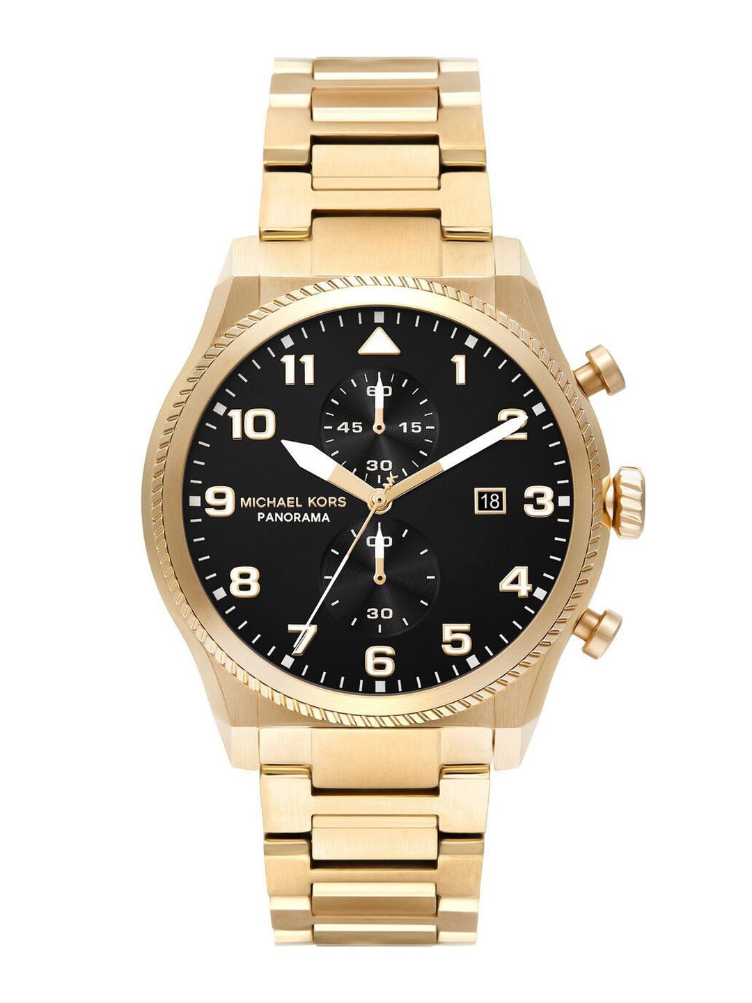 Michael Kors Michael Kors Men Dial & Stainless Steel Straps Analogue Watch MK9195