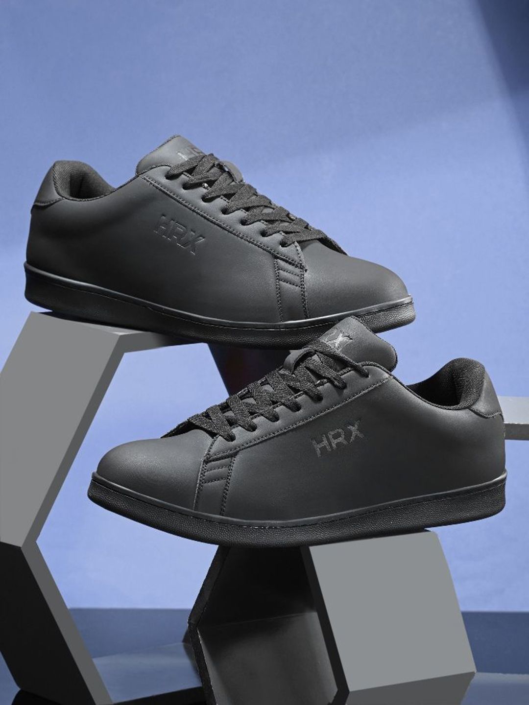 HRX by Hrithik Roshan Solid Round Toe Sneakers Price in India