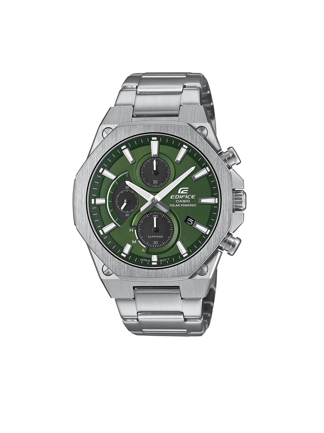 Buy CASIO Men Printed Bracelet Style Straps Analogue Chronograph