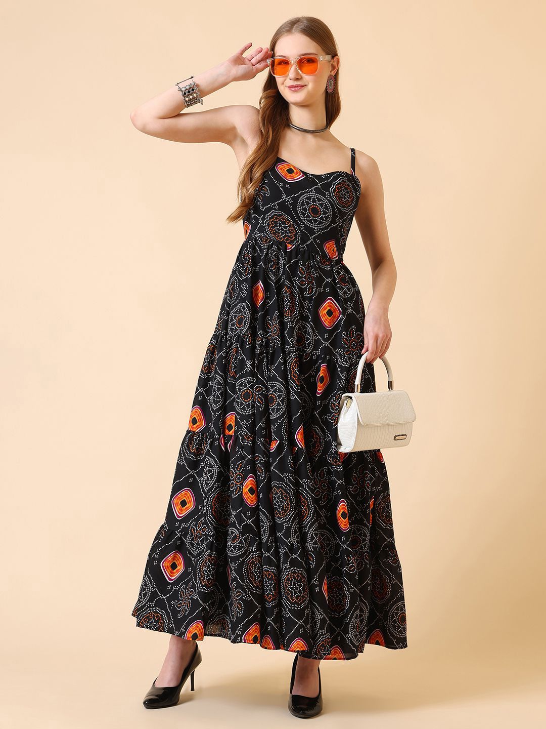 corsica women's floral printed fit & flare maxi dress reviews Aurelia Floral Maxi Dress main image 0