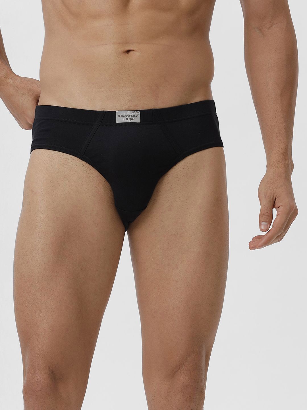 Buy Ramraj Men Pack of 4 Solid 100% Soft Combed Fine Jersey Inner