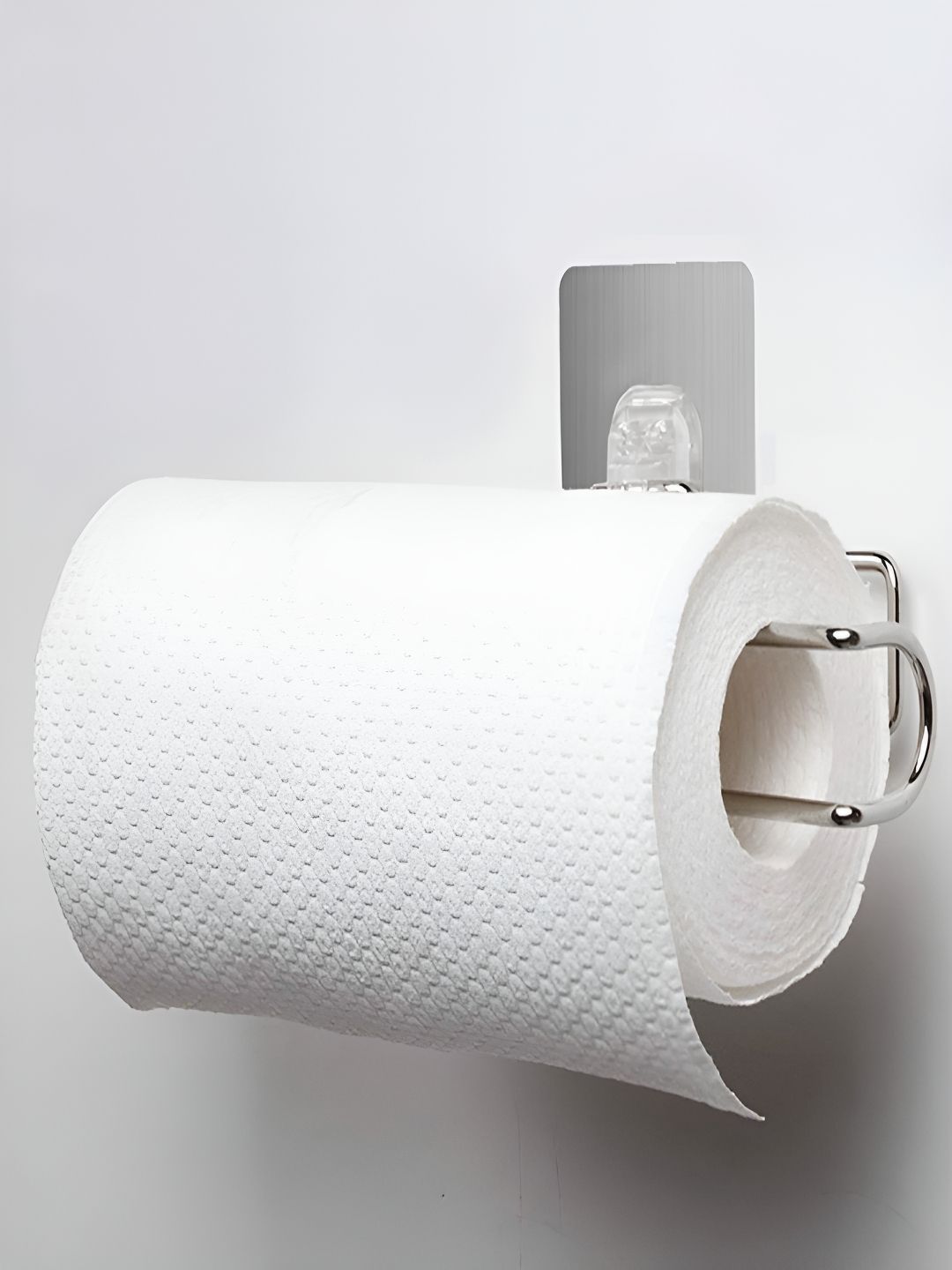 HOKIPO Stainless Steel Self Adhesive Wall Mounted Tissue Paper Holder