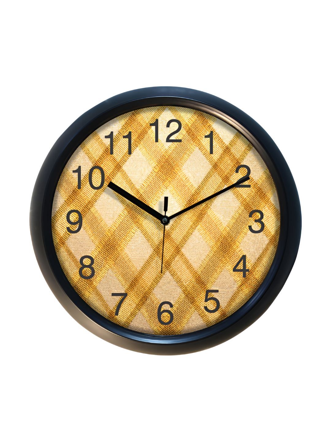 Aura Aura Brown Contemporary Wall Clock