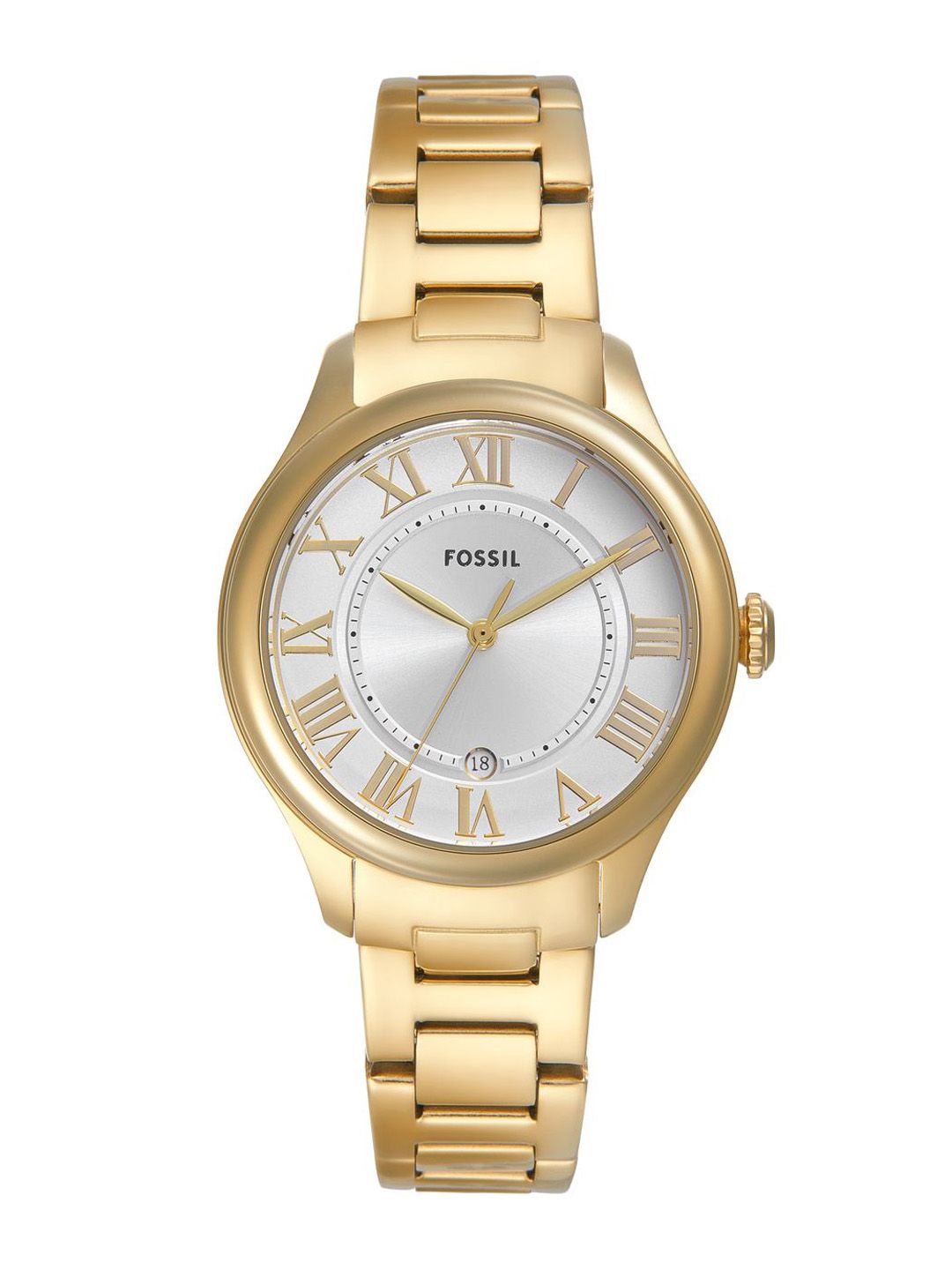 Fossil Fossil Women Dial & Stainless Steel Straps Analogue Watch ES5395